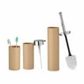 Miniatyrbilde 2 av 2: Badesett Berilo B6274 S3-2 Brun Plast (8 enheter)