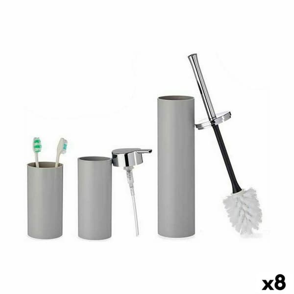 Badesett Berilo B6274 S3-1 Grå Plast (8 enheter)