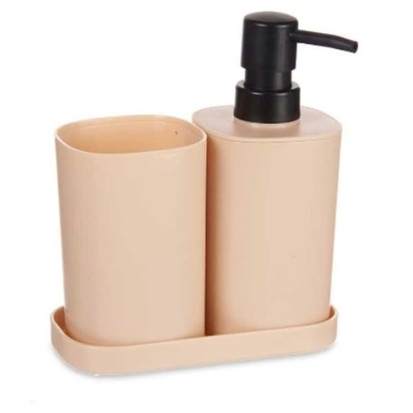 Badesett Berilo B8108-S3-BEIGE Svart Beige polypropylen (12 enheter)