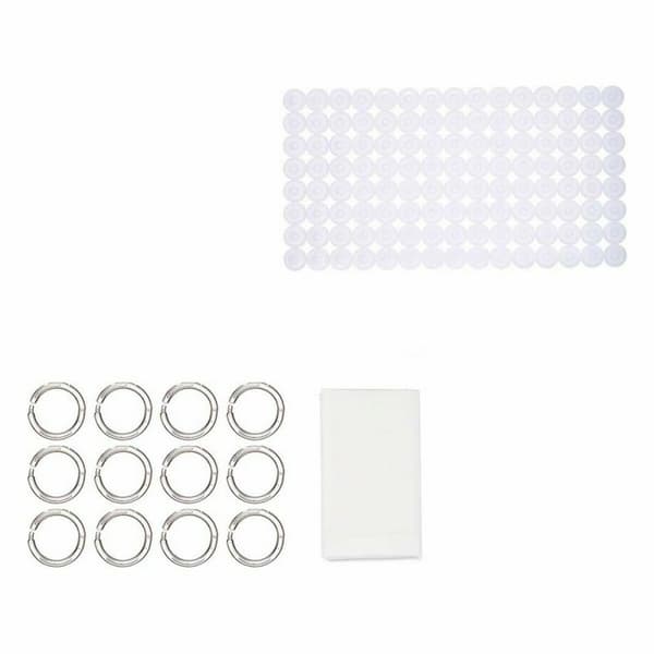 Badesett Berilo CN-B6032A-WHITE Hvit PVC Polyetylen EVA (12 enheter)