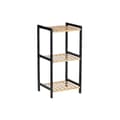 Miniatyrbilde 1 av 3: Baderomshyller Berilo WR5503-3-464 Svart Naturell 35 x 30 x 70 cm