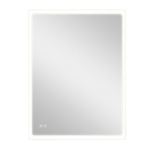 Veggspeil EDM 32435 20 W 80 x 60 cm Rektangulær LED Lyd