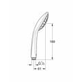Miniatyrbilde 2 av 3: Dusjrose Grohe Vitulio Joy Plast Forkrommet 1 Stilling