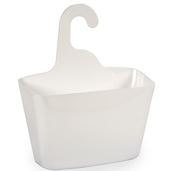 Baderomscaddy Berilo G-507 Hvit Plast 11,5 x 31,5 x 28,5 cm (24 enheter)