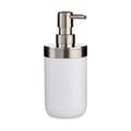 Pikkukuva 2 / 2: Saippua-annostelija Berilo BP15-001-2 Valkoinen Hopeinen Muovinen 350 ml 8 x 17 x 9 cm (6 osaa)