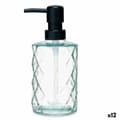 Pikkukuva 1 / 4: Saippua-annostelija Berilo CN-B5463VB-1-367 Läpinäkyvä Kristalli Muovinen Timantti 410 ml 9 x 18 x 7 cm (12 osaa)