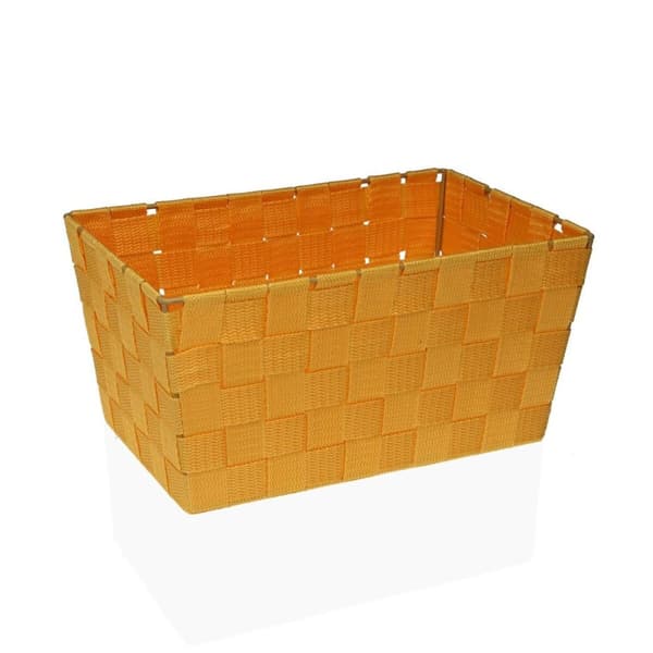 Monikäyttöinen kori Versa Flandes 20 x 15 x 30 cm Keltainen