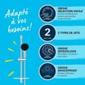 Pikkukuva 4 / 4: Suihkukolumni Grohe Vitalio Start 110 Muovinen