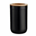 Miniatyrbilde 2 av 2: Tannbørste-holder Berilo BP16-103BK Brun Svart Naturell Bambus polypropylen 7,7 x 11,5 x 7,7 cm (6 enheter)