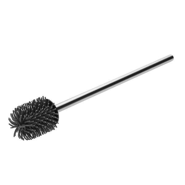 Toalettborste Versa Vit Stål polypropen 10,5 x 47,5 x 10,5 cm