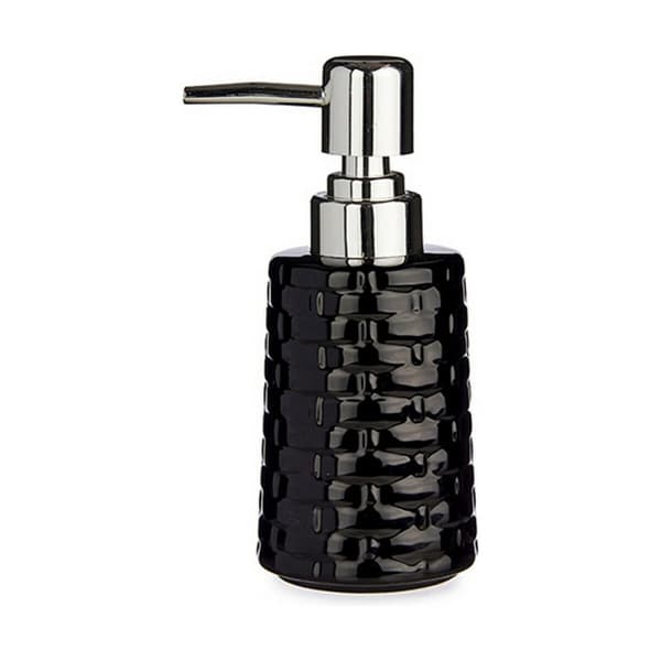 Sæbedispenser Keramik 150 ml Sølvfarvet Metal - Grå