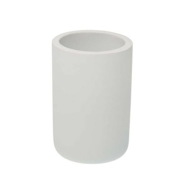 Tandbørsteholder Harpiks (7 x 10 x 7 cm) - Grå