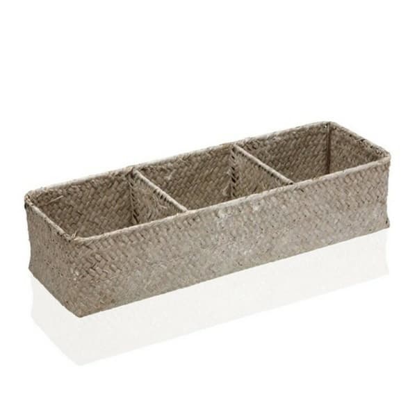 Monikäyttöinen kori 12 x 8 x 36 cm - Beige