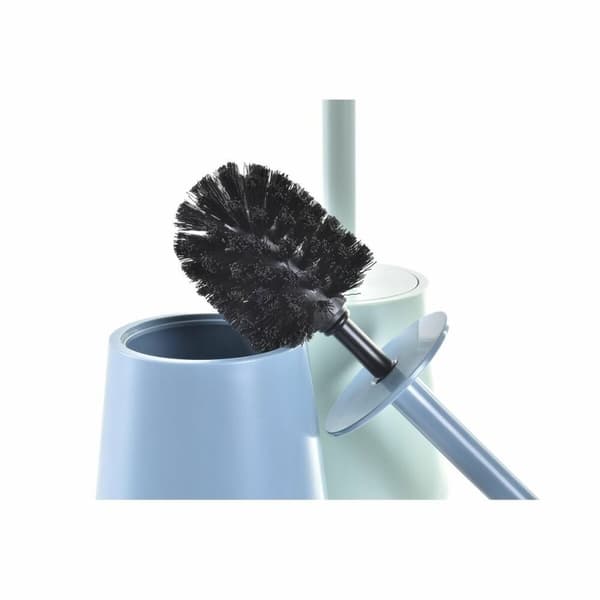 Toiletbørste DKD Home Decor Grøn polystyren 12 x 12 x 34,5 cm (2 enheder)