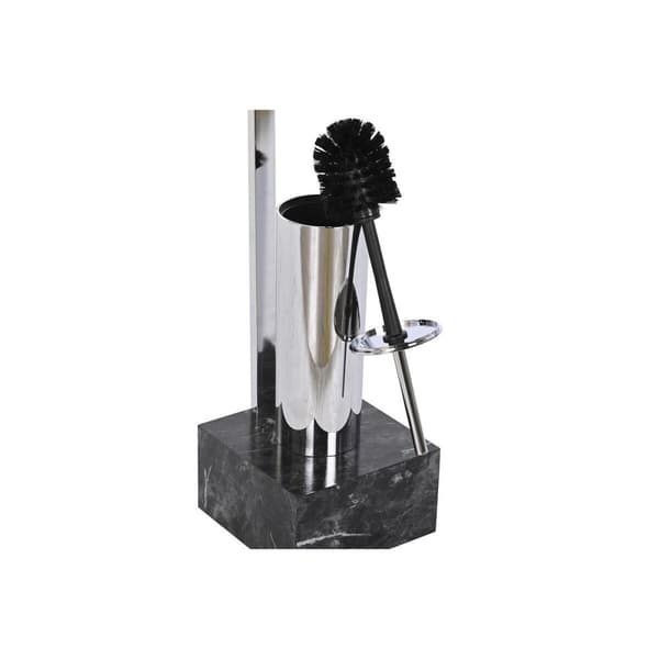 Toiletpapirholder med toiletbørsteholder DKD Home Decor MDF Stål (18 x 119 x 70 cm)