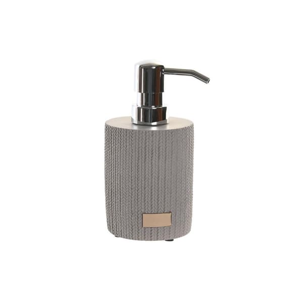 Sæbedispenser DKD Home Decor Grå Cement polypropylen