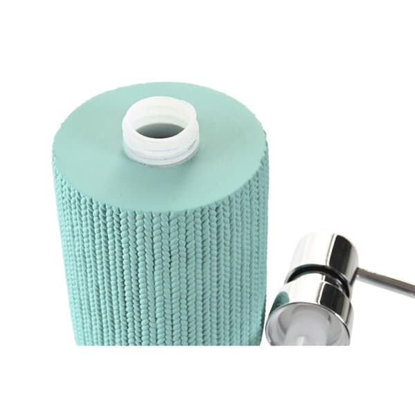 Sæbedispenser DKD Home Decor Cement Mint Grøn polypropylen