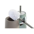 Miniatyrbillede 2 af 2: Toiletbørste DKD Home Decor 11 x 11 x 41 cm Beige Rustfrit stål Grøn Dolomite (2 enheder)