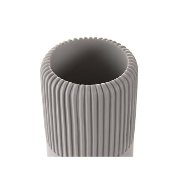 Lasi DKD Home Decor Harmaa Sementti 7 x 7 x 11 cm