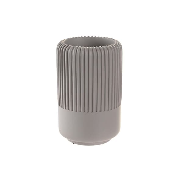 Lasi DKD Home Decor Harmaa Sementti 7 x 7 x 11 cm