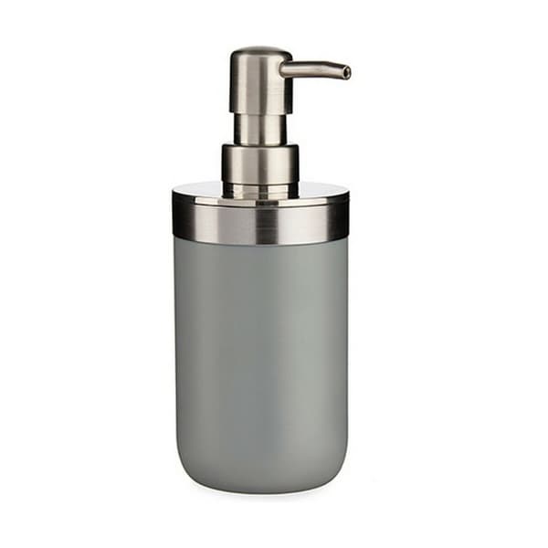 Sæbedispenser Berilo BP15-001-3 Grå Plastik 350 ml 8 x 17 x 9 cm (6 enheder)