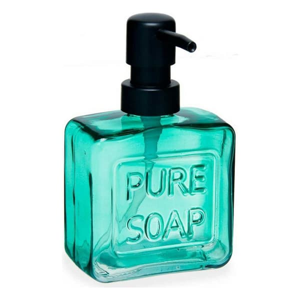 Sæbedispenser Berilo Pure Soap Grøn Krystal Plastik 250 ml 9 x 15 x 5 cm (12 enheder)