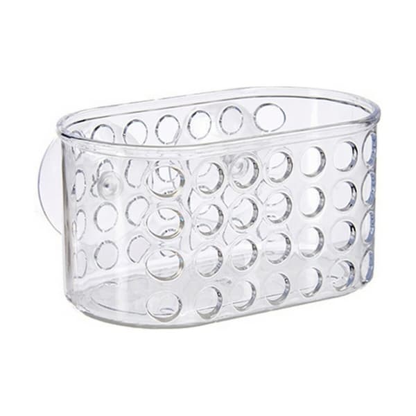 Støtte organizer til badeværelset Berilo CB25262A Gennemsigtig PVC polystyren 15,8 x 8,5 x 8 cm (12 enheder)