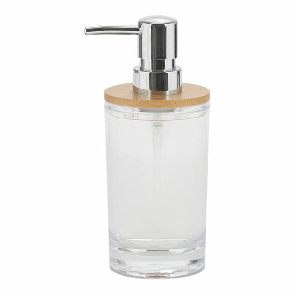 Saippua-annostelija Andrea House 250 ml Bambu Akryyli (Ø 7 x 17,5 cm)