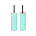 Miniatyrbillede 3 af 5: Toiletbørste Berilo B1041C BAMBOO - 397 Mint Metal Bambus Plastik 9,5 X 27 X 9,5 cm (6 enheder)