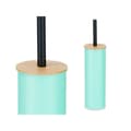 Miniatyrbillede 5 af 5: Toiletbørste Berilo B1041C BAMBOO - 397 Mint Metal Bambus Plastik 9,5 X 27 X 9,5 cm (6 enheder)