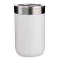 Miniatyrbillede 2 af 2: Tandbørsteholder Berilo BP15-002-2 Hvid Sølvfarvet Plastik 7,7 x 11,2 x 7,7 cm (6 enheder)