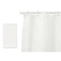 Miniatyrbillede 3 af 3: Conjunto de Banho Berilo CN-B6032A-WHITE Hvid PVC Polyetylen EVA (12 enheder)