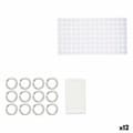 Miniatyrbillede 1 af 3: Conjunto de Banho Berilo CN-B6032A-WHITE Hvid PVC Polyetylen EVA (12 enheder)
