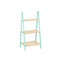 Miniatyrbillede 1 af 3: Badeværelse reol Berilo WR5504-3-432 Natur Mint 40,3 x 81,5 x 30 cm