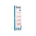 Miniatyrbillede 2 af 2: Badeværelse reol Berilo WR5503-4-463 Pink Natur 35 x 30 x 100 cm
