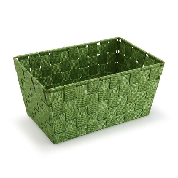 Monikäyttöinen kori Versa 20 x 15 x 30 cm Tummanvihreä Suuri