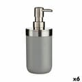 Pikkukuva 1 / 2: Saippua-annostelija Berilo BP15-001-3 Harmaa Muovinen 350 ml 8 x 17 x 9 cm (6 osaa)