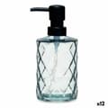 Pikkukuva 1 / 2: Saippua-annostelija Berilo CN-B5463VB-1-368 Musta Kristalli Muovinen Timantti 410 ml 9 x 18 x 7 cm (12 osaa)