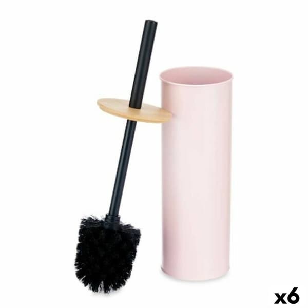 Vessaharja Berilo B1041C BAMBOO - 399 Pinkki Metalli Bambu Muovinen 9,5 X 27 X 9,5 cm (6 osaa)