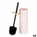 Pikkukuva 1 / 5: Vessaharja Berilo B1041C BAMBOO - 399 Pinkki Metalli Bambu Muovinen 9,5 X 27 X 9,5 cm (6 osaa)