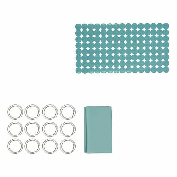 Kylpysetti Berilo CN-B6032A-GREEN Vihreä PVC Polyetyleeni EVA (12 osaa)