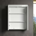 Miniatyrbillede 4 af 6: Skab Trendteam Kelia Hvid 60 x 77 x 17 cm