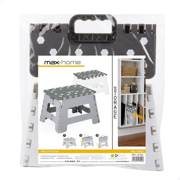 Taitettava jakkara Max Home 28,5 x 21,5 x 22 cm