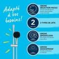 Miniatyrbild 4 av 4: Duschpelare Grohe Vitalio Comfort 110 Plast