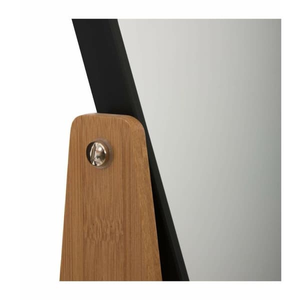 Spegel med monteringsfäste 5five Simply Smart Natureo Svart Bambu 22 x 16 x 6 cm