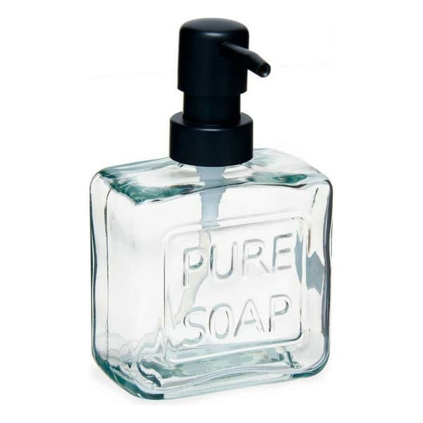 Tvåldispenser Berilo Pure Soap Transparent Glas Plast 250 ml 9 x 15 x 5 cm (12 antal)
