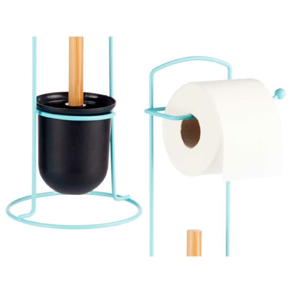 Toalettrullehållare Berilo W2930APB - 408 Blå 17 x 57 x 16,5 cm (6 antal)