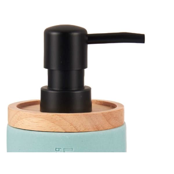 Tvåldispenser Berilo B5456BC-1 - 447 Blå Trä Harts Plast 9,5 x 18,5 x 7,8 cm (6 antal)