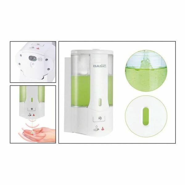 Tvåldispenser Basic Home 400 ml 0,4 l Elektrisk Vägg (6 antal)