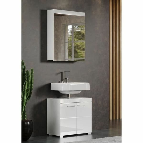 Skåp Trendteam Kelia Vit 60 x 77 x 17 cm
